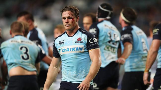 Waratahs captain Michael Hooper.