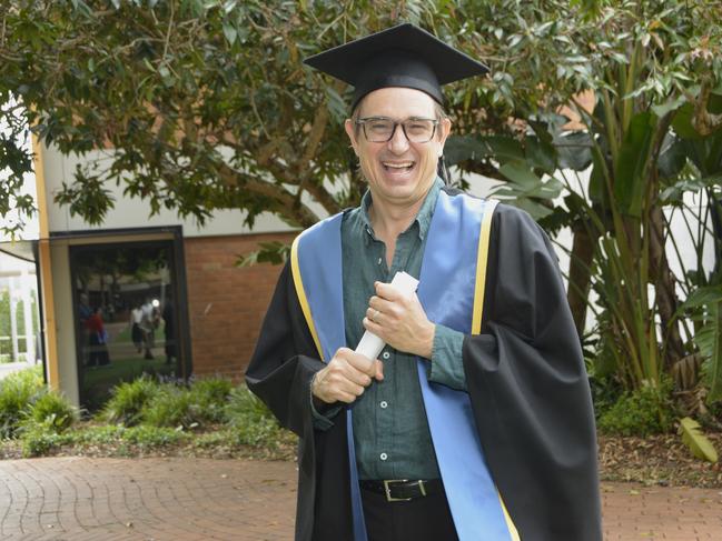 Former Courier Mail journalist and award-winning author Trent Dalton was named a Fellow of the University at the University of Southern Queensland on September 26, 2024.