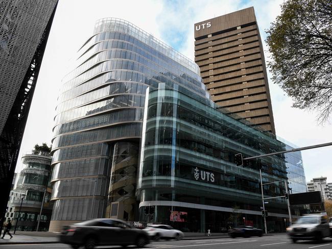 SYDNEY, AUSTRALIA - NewsWire Photos, JUNE, 14, 2021: General view of the University of Technology Sydney (UTS) campus, in Sydney. Picture: NCA NewsWire/Bianca De Marchi