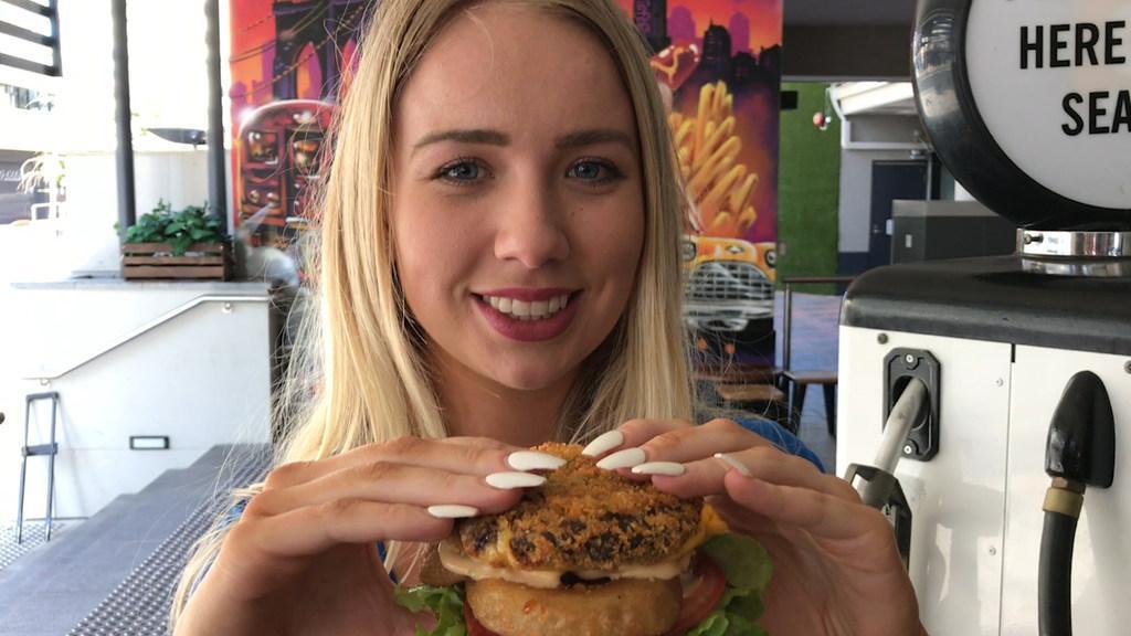 Brooklyn Depot has figured out the ultimate way to make a burger gluten free - use meat instead of bread