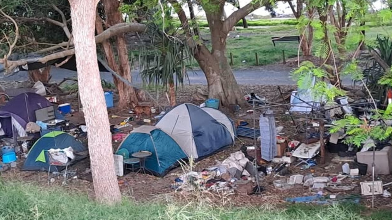 ‘Live in filth’: Suburb’s fury at homeless camp