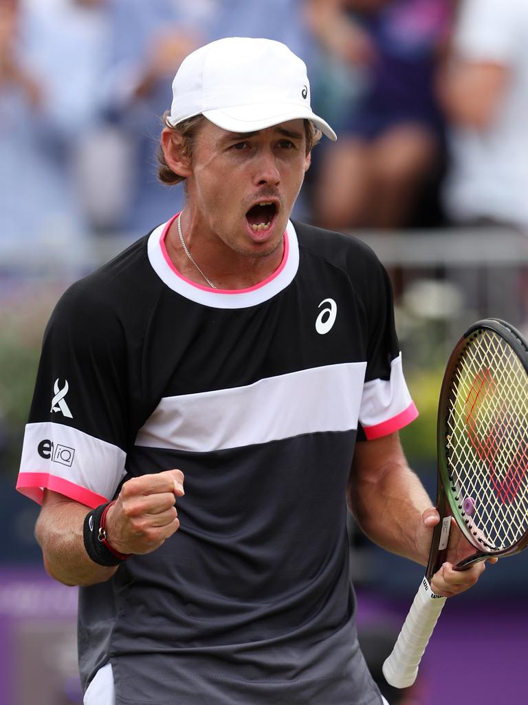 Tennis Aussie Alex De Minaur Into Queens Club Final In Major Wimbledon Statement News