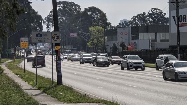 Police are searching for a man who reportedly robbed a service station on Monday at Parramatta Rd, Stanmore. Picture: Google Maps