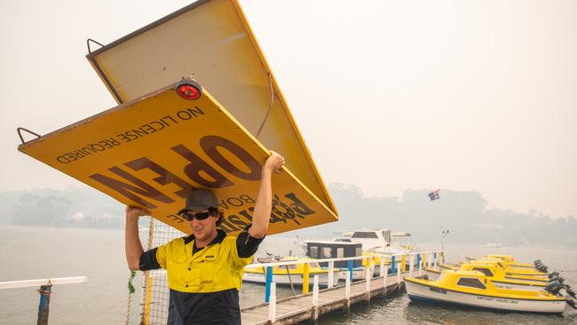 Locals have declared Gippsland towns “open for business”. Picture: Jason Edwards