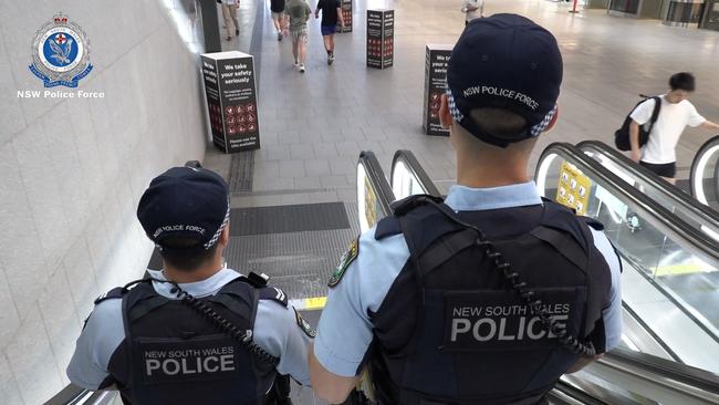 Bayliss pleaded guilty to sexually touching and threating police at Gosford Train Station. (File image: NSW Police)