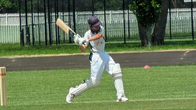 15-year-old Cooper Scully scored an impressive half-century for the Casino Cavaliers in round four. Picture: supplied