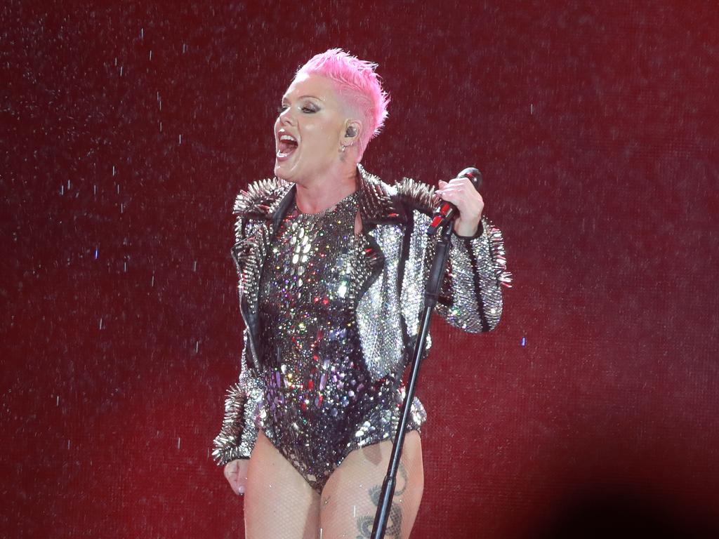 Pink has just begun the Aussie leg of her Summer Carnival tour. Picture: Tom Parrish