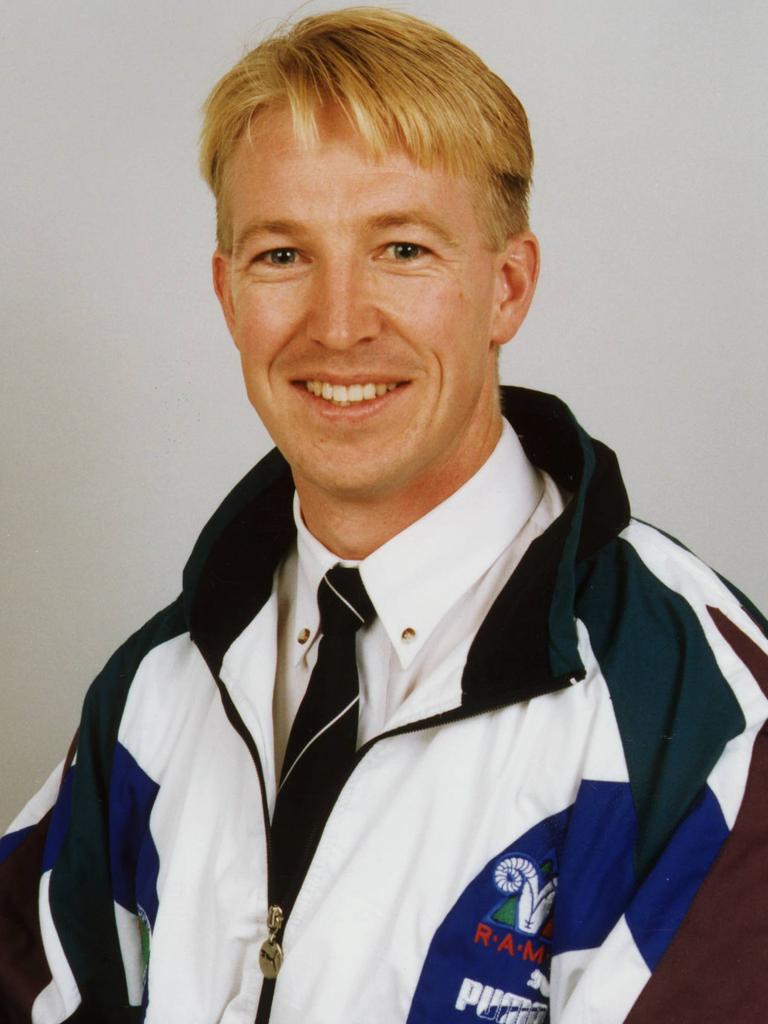 Noble when he was NSW-ACT Rams coach in 1996.