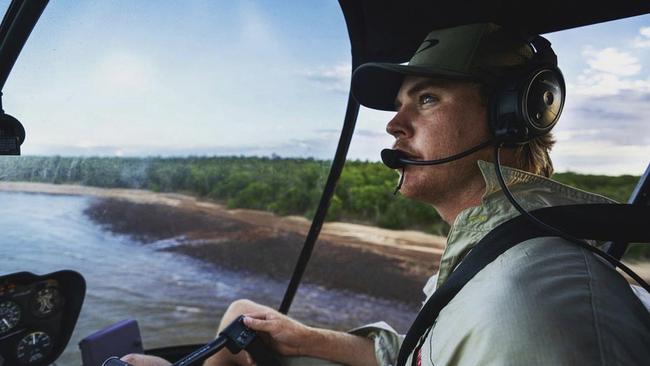 Sebastian Robinson was the pilot of the Robinson R44 when it went down over the King River on February 28.