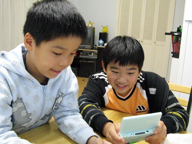 Terry, 9, Henry Lin, 12.