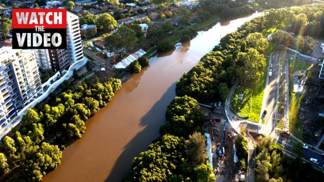 Construction begins on Alfred Street Bridge at Parramatta