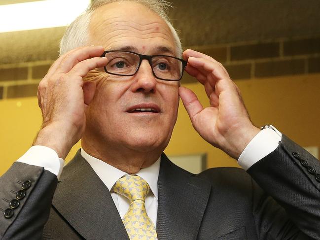 Malcolm Turnbull visits Croydon Public school this morning to make an announcement.