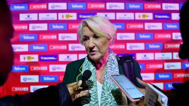 Former Diamonds head coach, now with South Africa, Norma Plummer. Picture: Getty