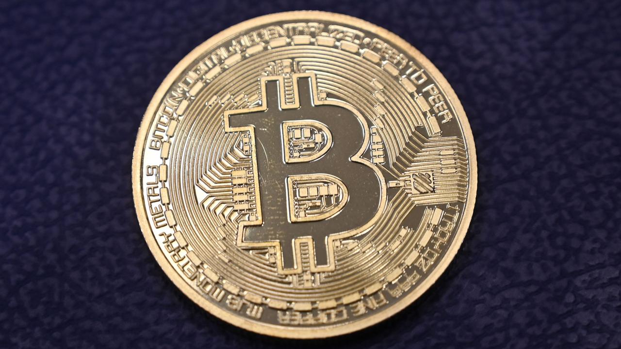 Bitcoin reached $US48,500 ($A63,000) on Wednesday. Picture: Ozan Kose/AFP