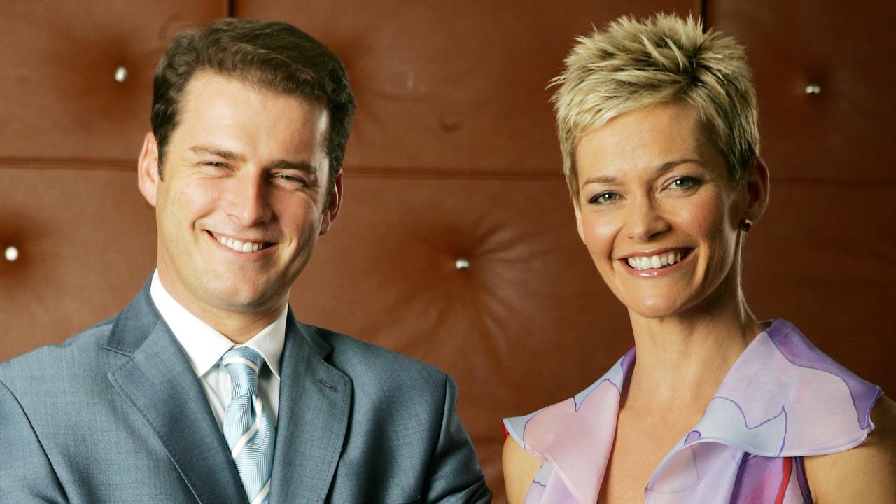 Previous hosts of Channel Nine's 'Today Show', Jessica Rowe and Karl Stefanovic.