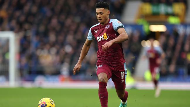 Ollie Watkins of Aston Villa controls the ball. Picture: Jan Kruger/Getty Images