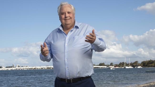 Mining magnate Clive Palmer has multiple legal fights with the WA government. Picture: Russell Shakespeare