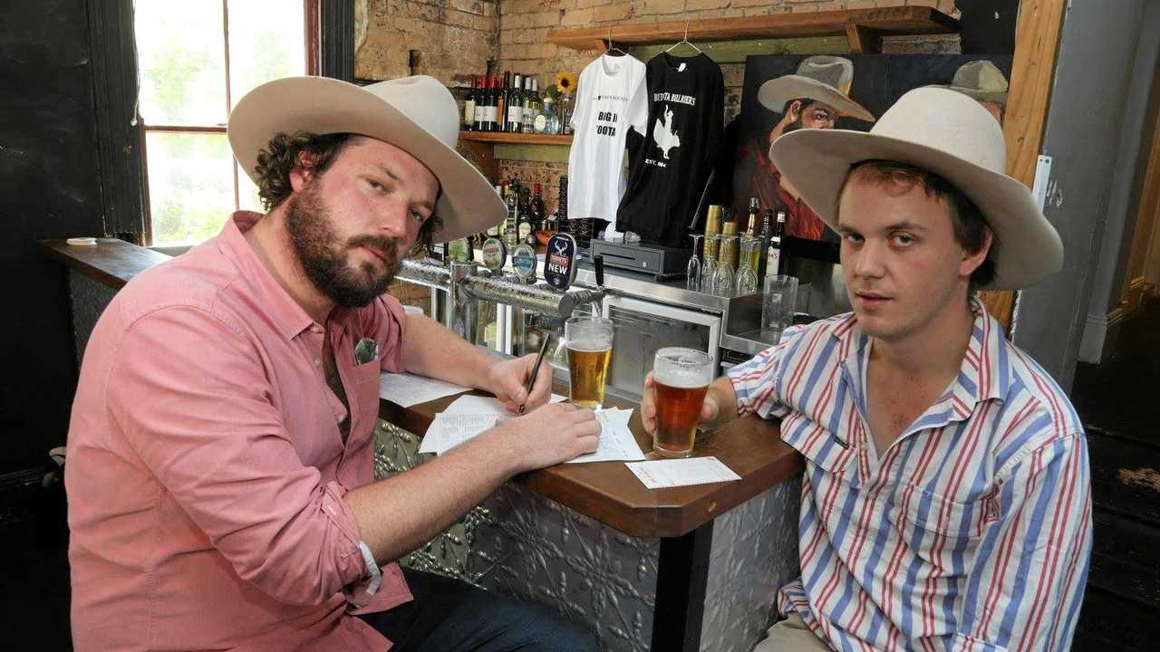 Euphoric Betoota Advocate Boys Launch Beer At The Cow The Courier Mail 8641