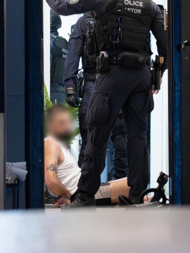 One of the men arrested. Picture: NSW Police