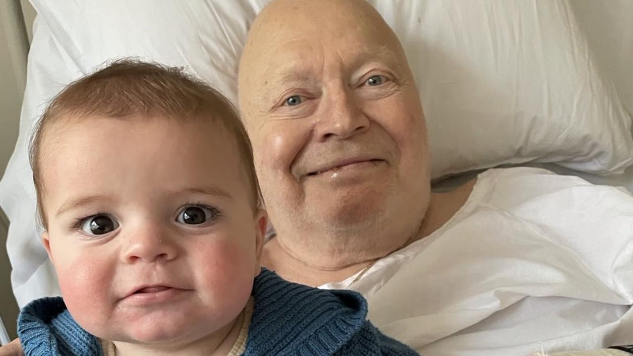 Patti shared this photo of Bert and grandson Alby after his amputation earlier this year.