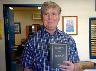 James Byrne has self-published an anthology of poems he's written since going blind at 36. Picture: Jann Houley