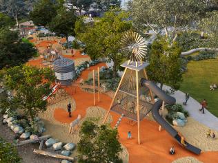 The new Country Paradise Parklands will feature an outback themed playground.