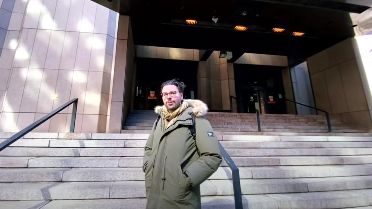 Ariel Viera, or Urbanist on YouTube, walks through a New York neighbourhood for his YouTube channel. Picture: Ariel Viera
