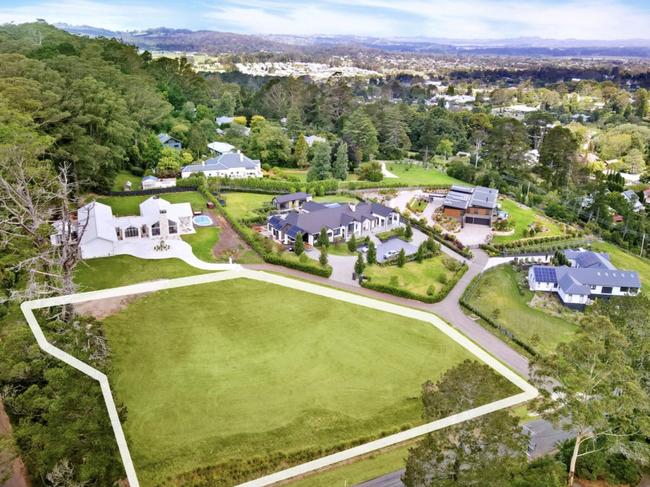 Former UFC champion Robert Whittaker and wife Sofia have bought this Bowral building block. Picture: realestate.com.au