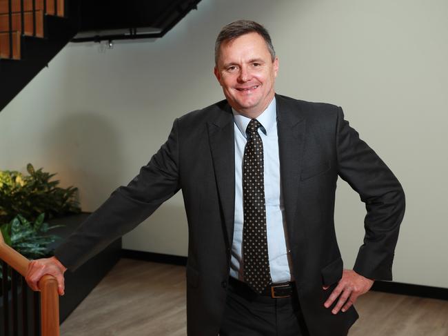 11/2/20: Steve Johnston, Suncorp CEO at their Sydney offices. John Feder/The Australian.