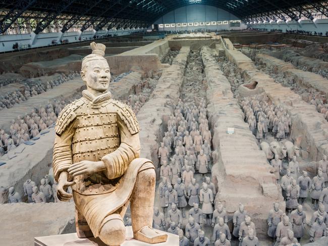 To the southwest, Xi’an is another major city in China which houses the famous Terracotta Warriors. Picture: istock
