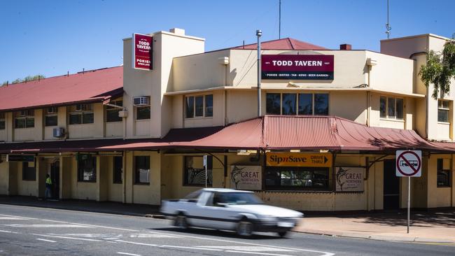 Todd Tavern in Alice Springs. Picture: Kevin Farmer