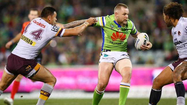 Blake Austin was strong for the losing Raiders. (Mark Nolan/Getty Images)