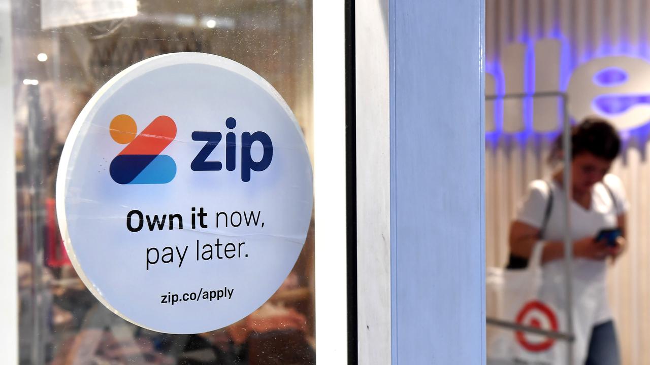 Zip’s shares have experienced a huge drop. Picture: NCA NewsWire / John Gass