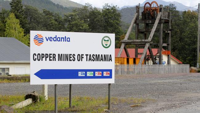 The entrance to the Mt. Lyell mine.