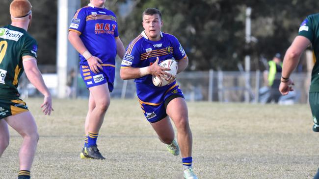 Marist Brothers lock Jack Durheim. Photo Vicki Kerry.