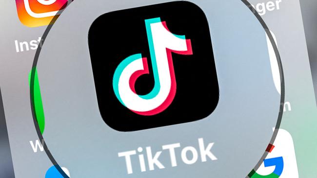 TikTok is a threat to Facebook and Instagram. Picture: Denis Charlet / AFP