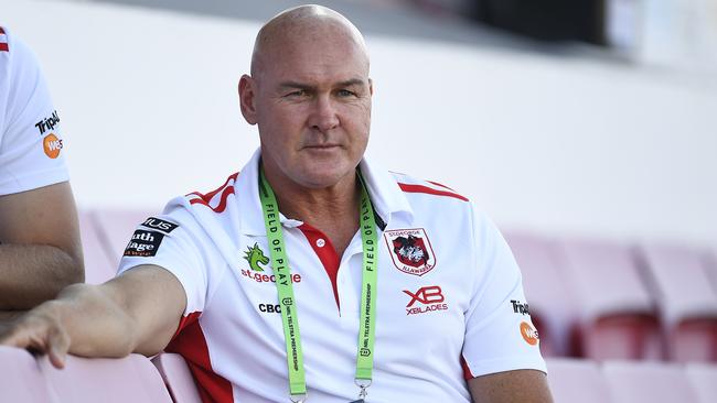 Dragons coach Paul McGregor needs a fast start to the 2020 season. Picture: Getty Images