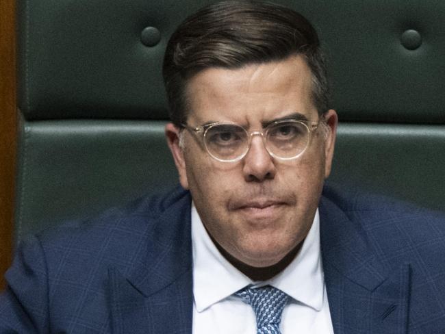 CANBERRA, AUSTRALIA, NewsWire Photos. JUNE 22, 2023: Speaker of the Australian House of Representatives, Milton Dick during Question Time at Parliament House in Canberra. Picture: NCA NewsWire / Martin Ollman