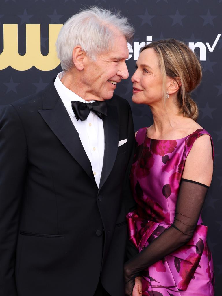 Harrison Ford and Calista Flockhart. Picture: Matt Winkelmeyer/Getty Images