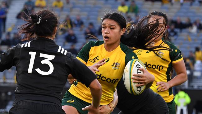 Rising star Alysia Lefau-Fakaosilea. Picture: AAP/Dave Hunt