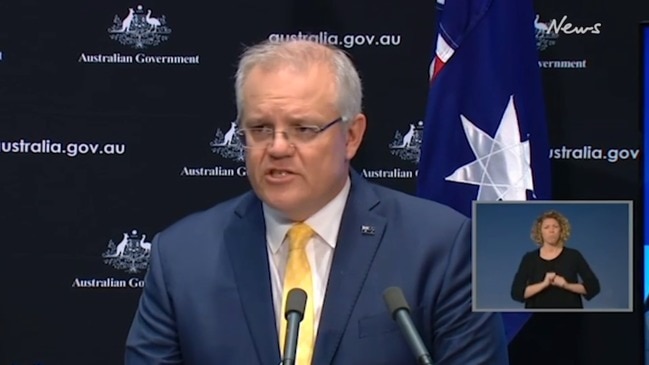 PM Scott Morrison addresses the COVID-19 impact on jobs