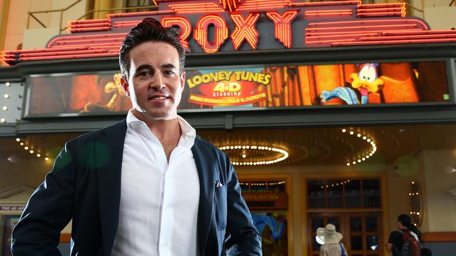 Clark Kirby, CEO of Village Roadshow Theme Parks, at Movie World on the Gold Coast. Pic Adam Head