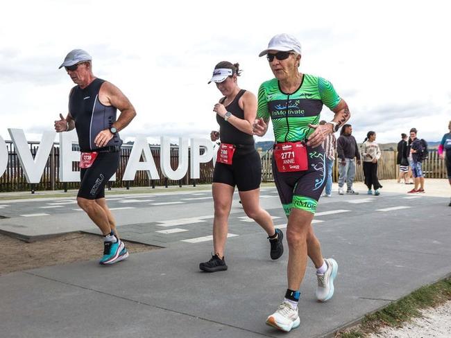 70-year old Anne Massey will compete in her fifth Ironman this weekend. 2024 Ironman Cairns. Contributed by Ironman Cairns