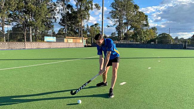 Gympie hockey - Matt Browne. Picture: Bec Singh