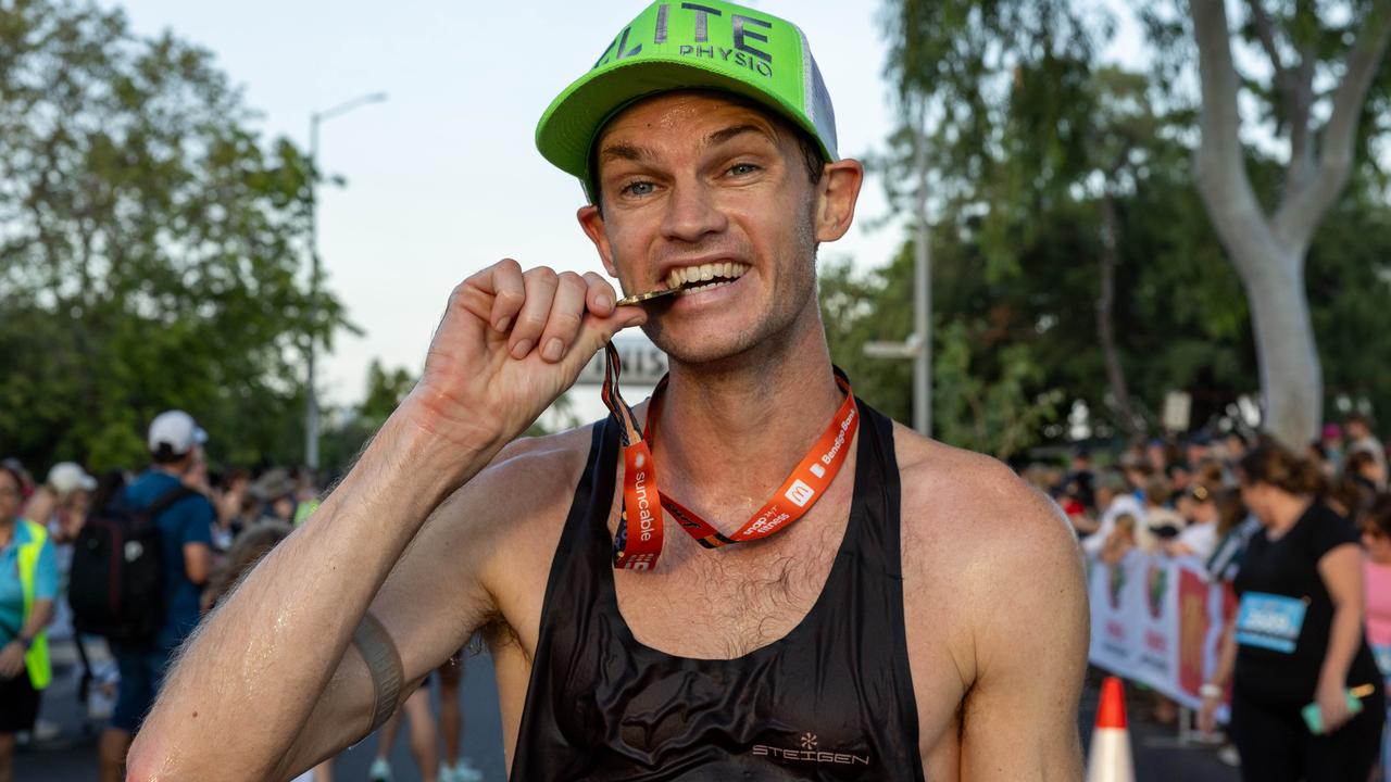 Tim Hewitt blitzed the field to take out his sixth NT City2Surf title. Picture: Pema Tamang Pakhrin.