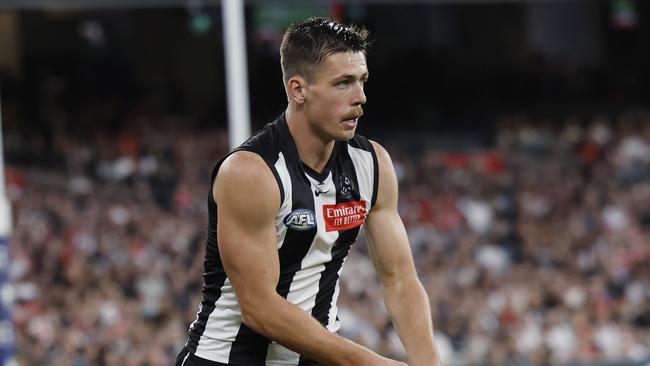 Charlie Dean could be one of the Pies’ list casualties. Pic: Michael Klein