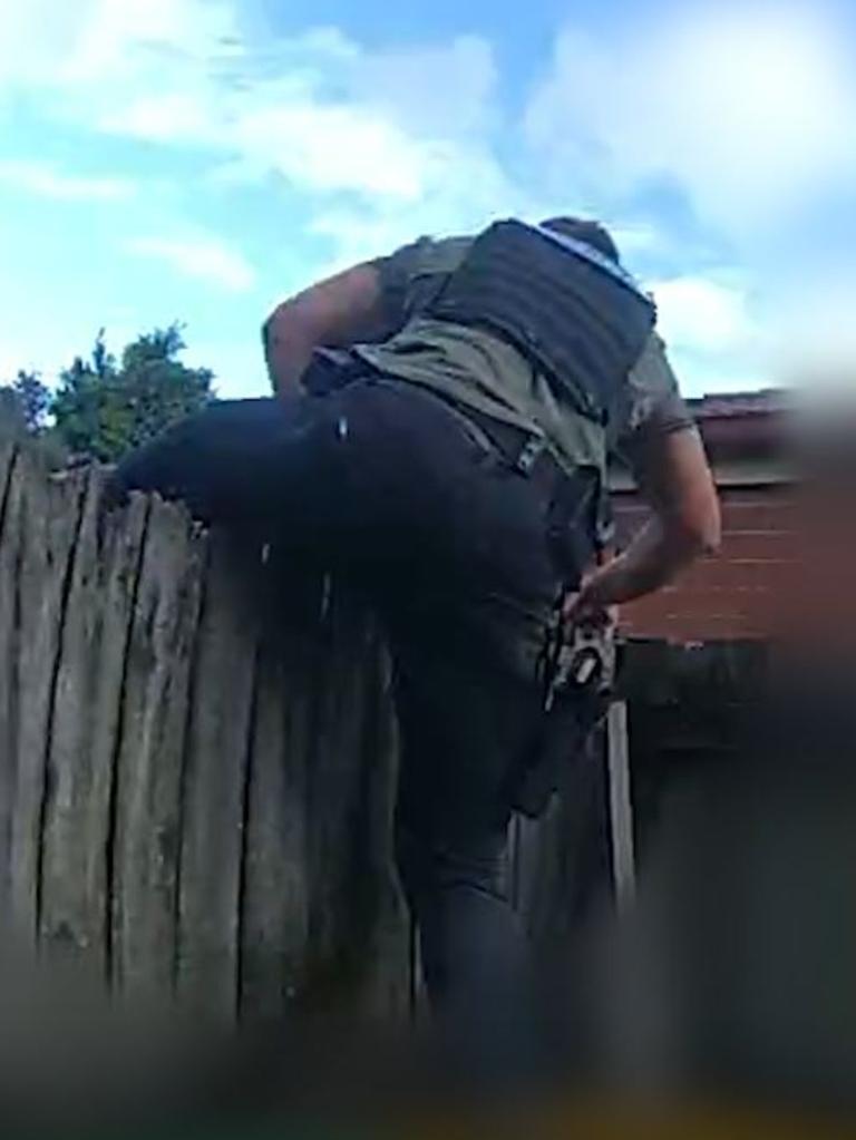 Operation Whiskey Legion police conduct a bail check on the Gold Coast District. Picture: QPS.