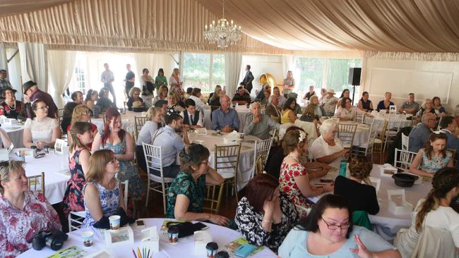 Residents enjoy the VIP launch party at Camelot castle. Picture: Ian Svegovic