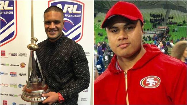 Raymond Talimalie, 26, and Anzac Leavai, 21, were found guilty after a jury trial in Wagga District Court last year. Pictures: Facebook