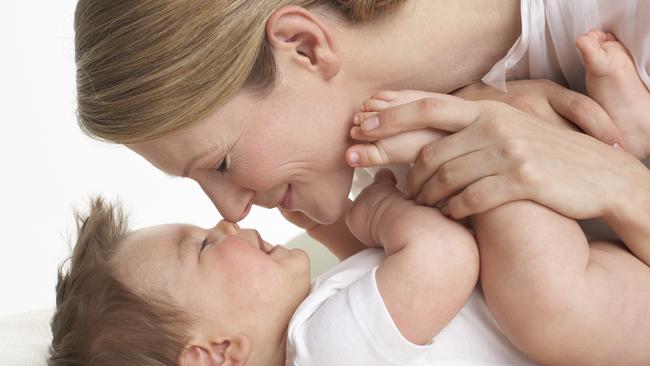 If a baby’s earliest attempts to engage another elicits a positive response, the <br/>baby is flooded with feel-good hormones. Picture: Getty Images